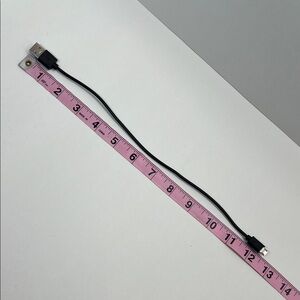 Black USB Charging Cable